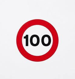 Señal de prohibición R-301: límite de velocidad máxima