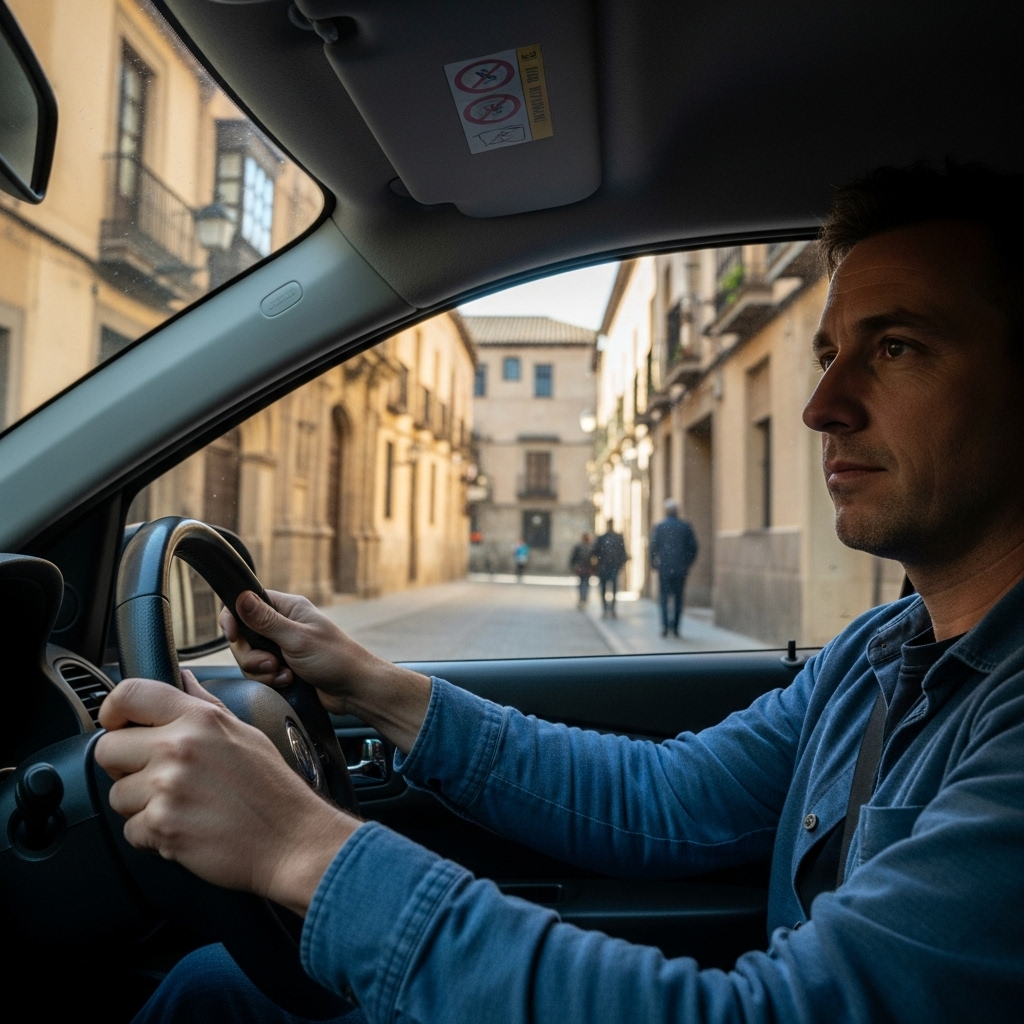 Illustration of a driver
