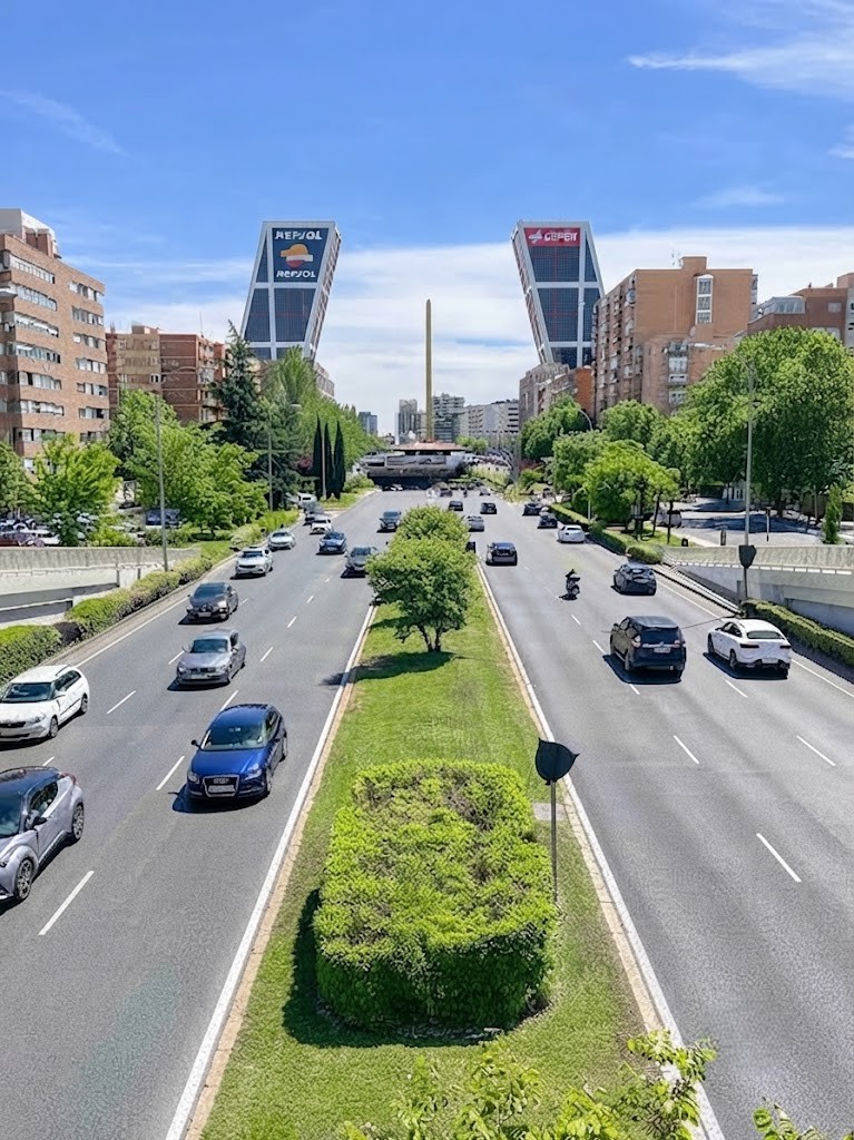 Question image: What is the speed limit on an urban road with two or more lanes per direction?