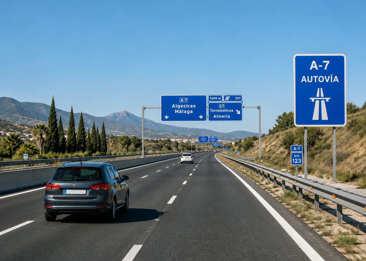 Question image: What is the minimum speed permitted on motorways and dual carriageways?