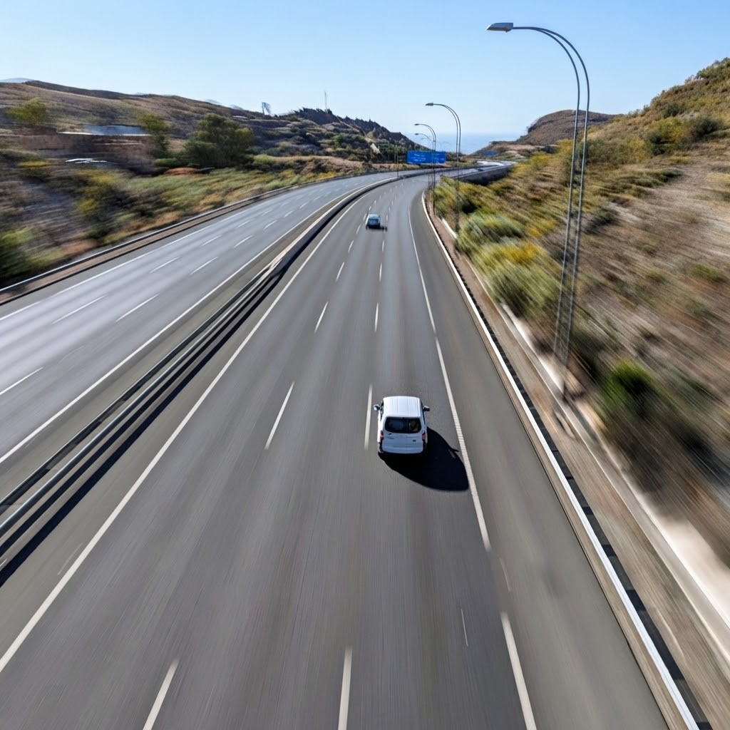 Imagen de la pregunta: ¿Qué efecto tiene circular a alta velocidad sobre el campo visual de un conducto
