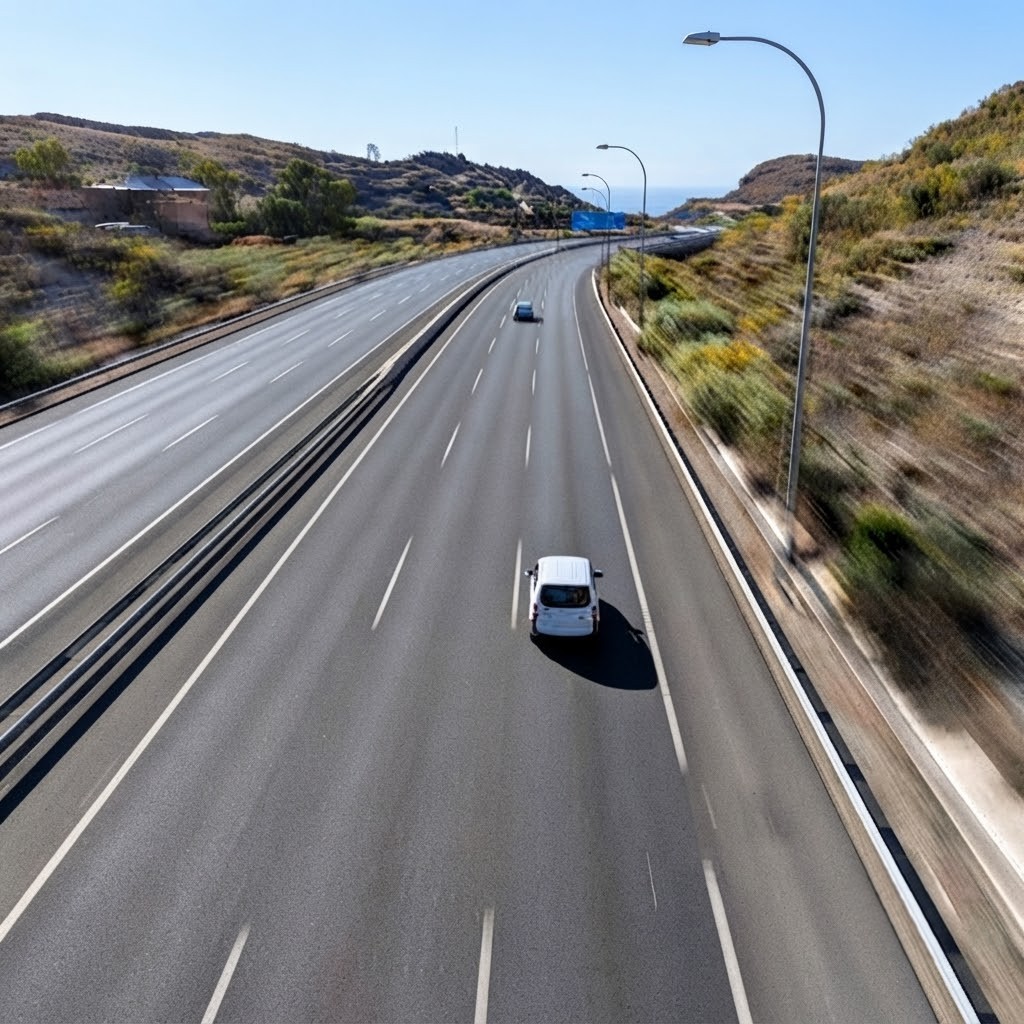 Question image: Are organised speed competitions permitted on public roads in Spain?