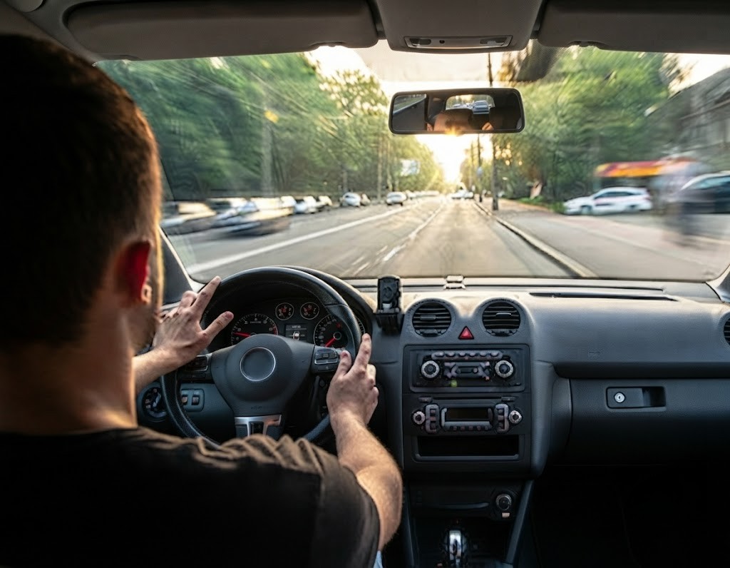 Question image: A complete manoeuvre to reverse the direction of travel is called: