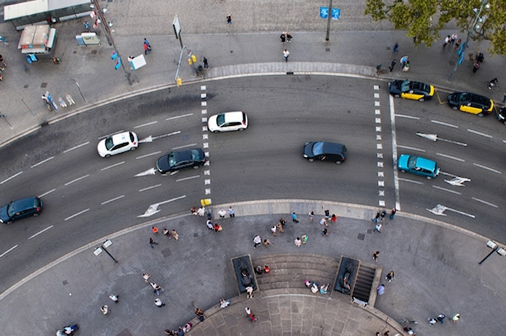 Question image: When joining traffic, even if the movement is straight into the traffic, the dri