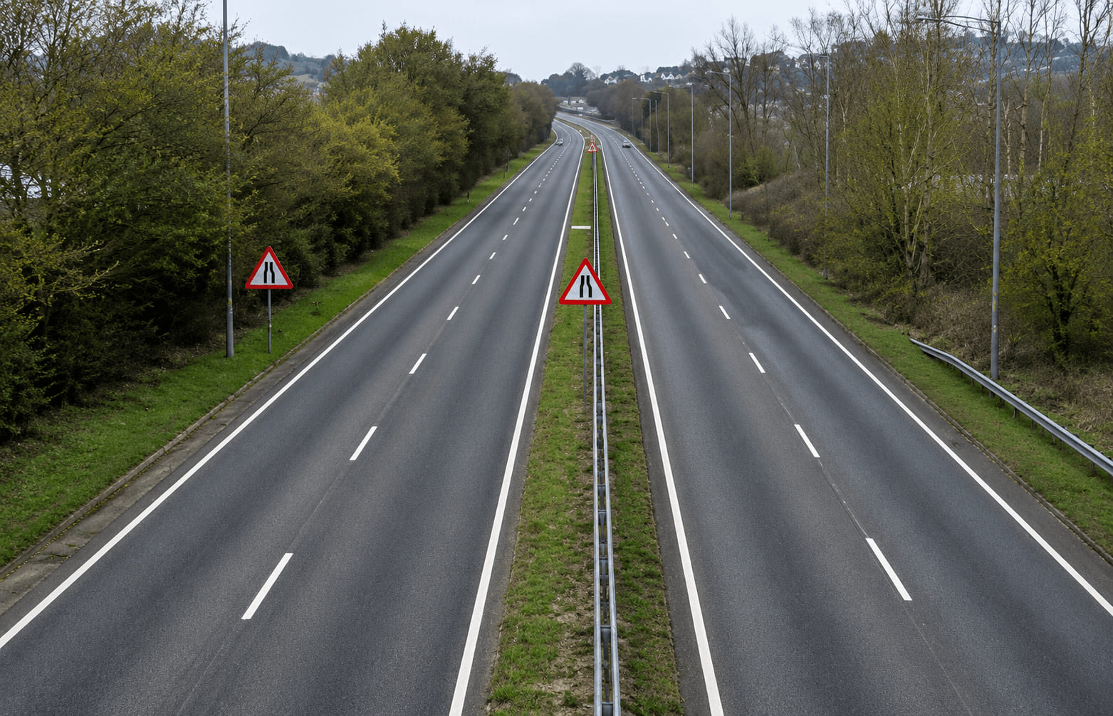 Question image: U-turns are forbidden…