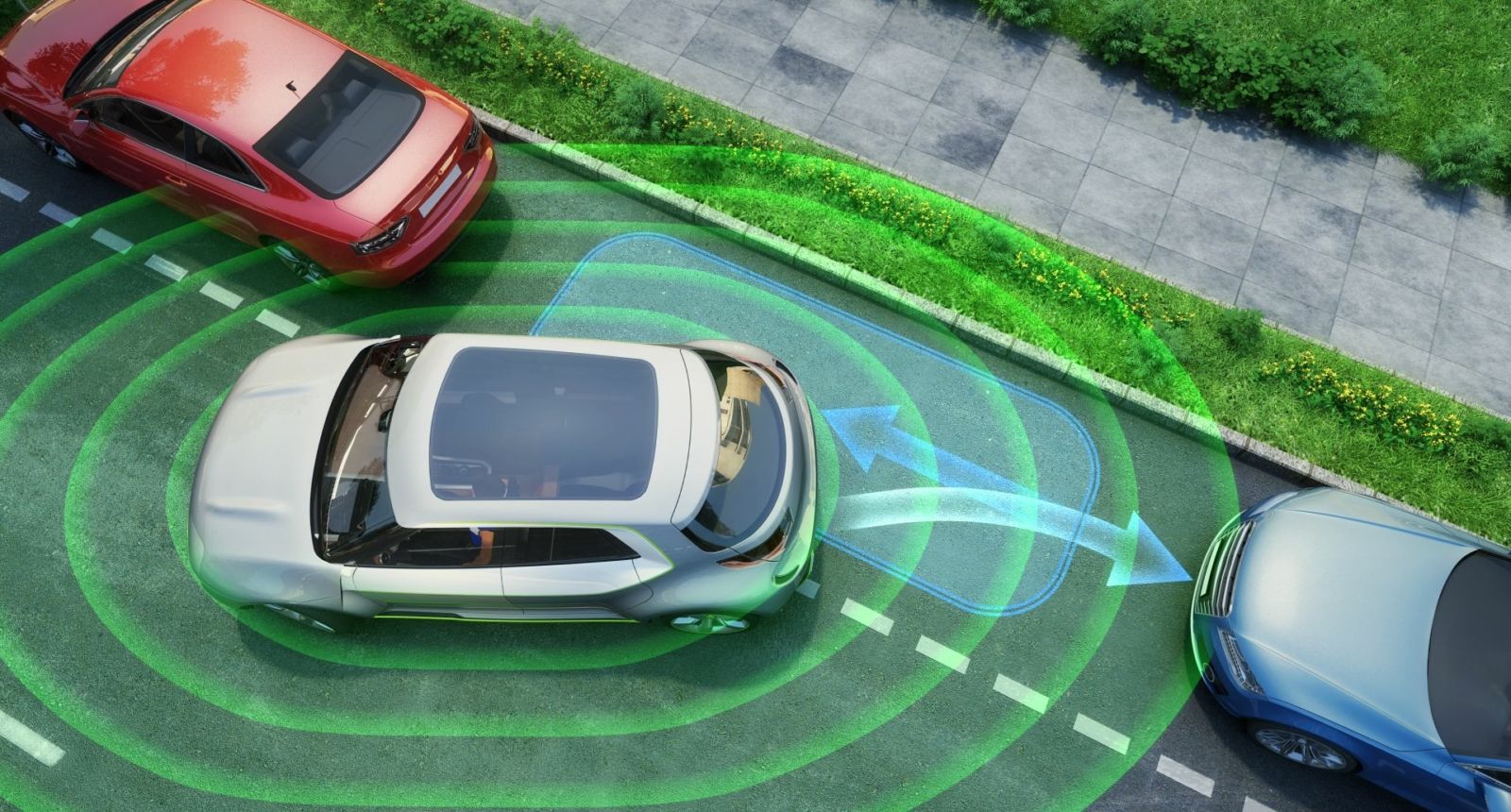 Question image: When using parking assist, what obligation does the driver retain?