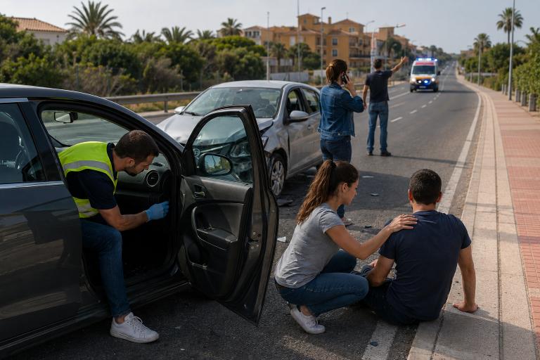 Imagen de la pregunta: En la fase de Proteger, ¿qué debe hacerse con los vehículos dañados para reducir