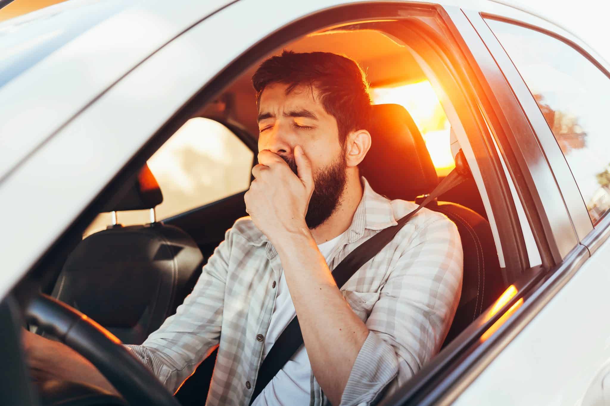 Question image: What is one of the most effective measures against drowsiness while driving?