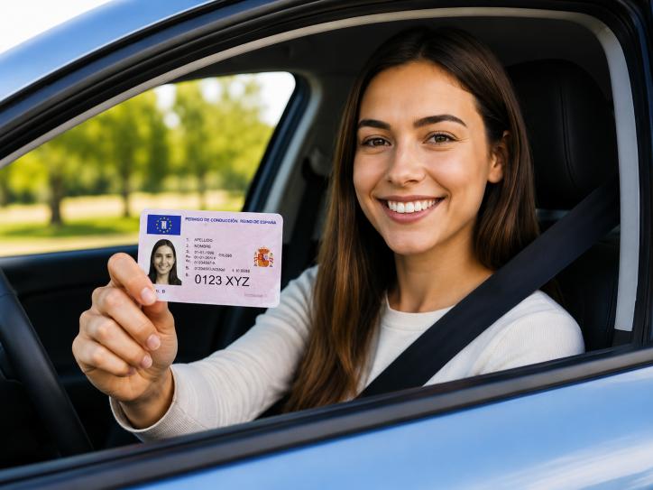 Question image: The minimum age for obtaining a category B licence in Spain is…
