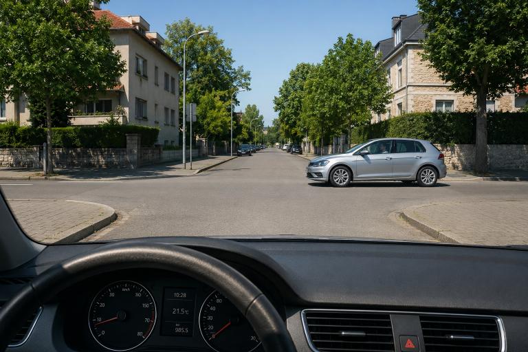 Question image: What is the name of the rule requiring you to give way to vehicles coming from t
