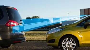Question image: What does the autonomous emergency braking (AEB) system do?