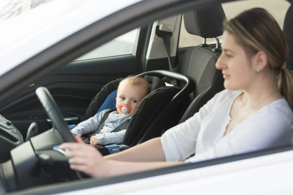 Question image: If a child seat is fitted in the front passenger seat, what must be done?