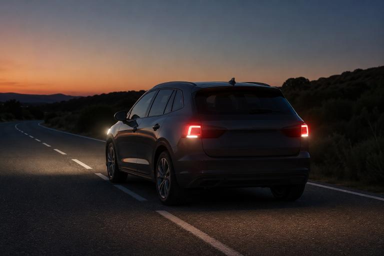 Question image: How many front and rear position lights must vehicles other than motorcycles car