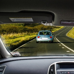 Question image: What is a driver's normal reaction time?