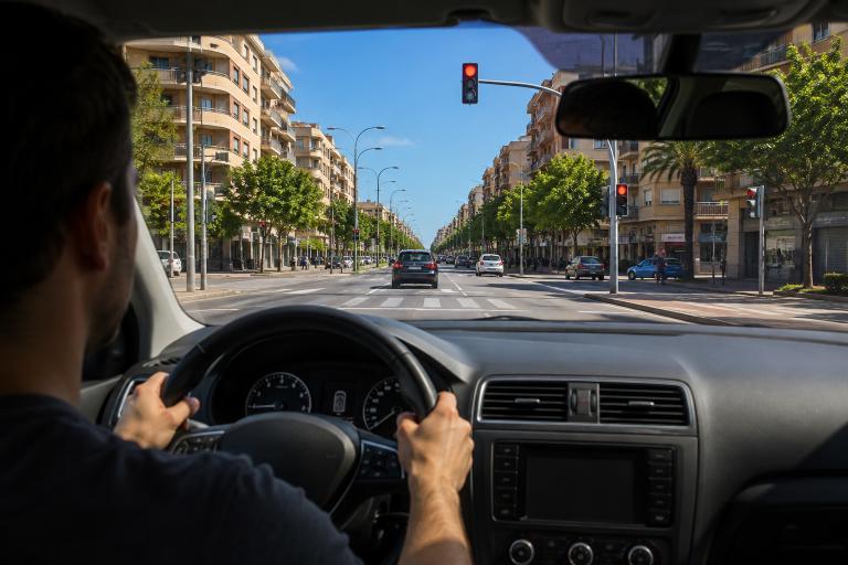 Question image: What is reaction time when driving?