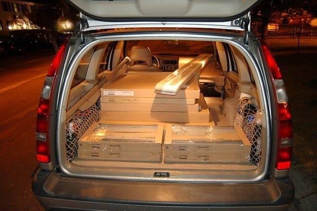 Question image: Before starting a journey with a load, the driver must: