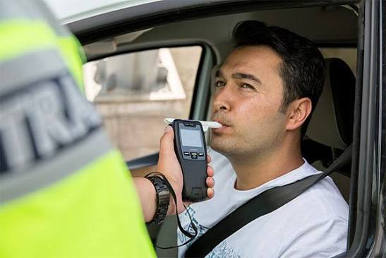 Question image: What is the maximum breath alcohol limit for novice and professional drivers?