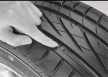 Question image: What is the purpose of the grooves in the tread pattern?