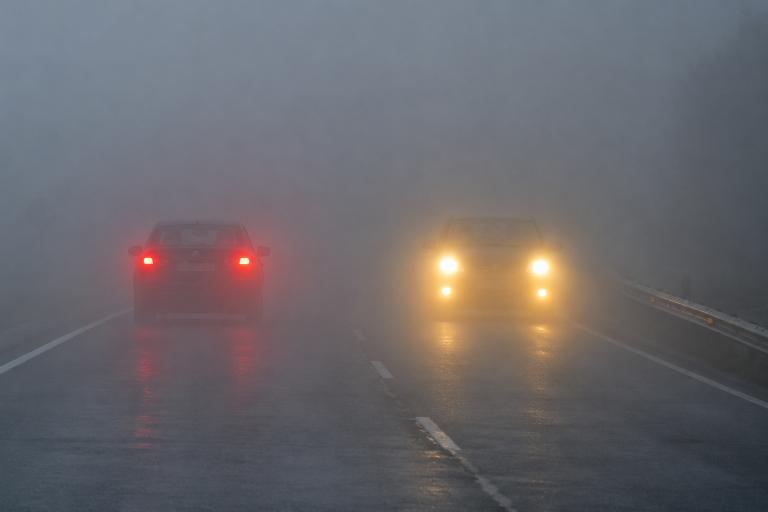 Question image: Which of the following is NOT a cause of reduced visibility?