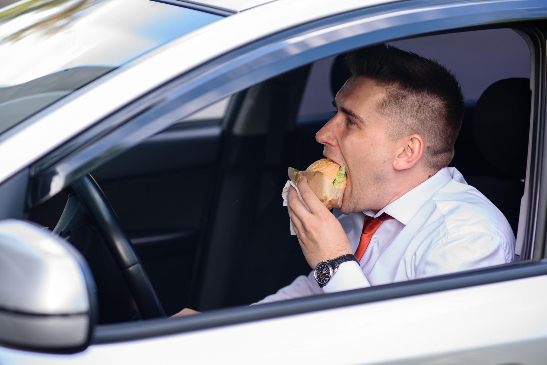 Question image: How does eating before or while drinking alcohol affect alcohol absorption?
