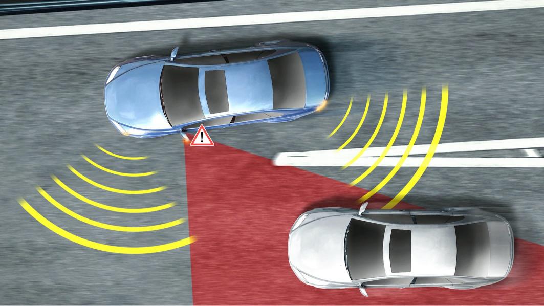 Question image: If Blind Spot Detection (BSD) flags a vehicle in its zone and you signal towards