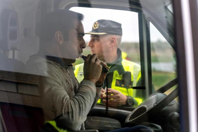 Question image: If a driver tests positive for alcohol or drugs, what happens to their vehicle?
