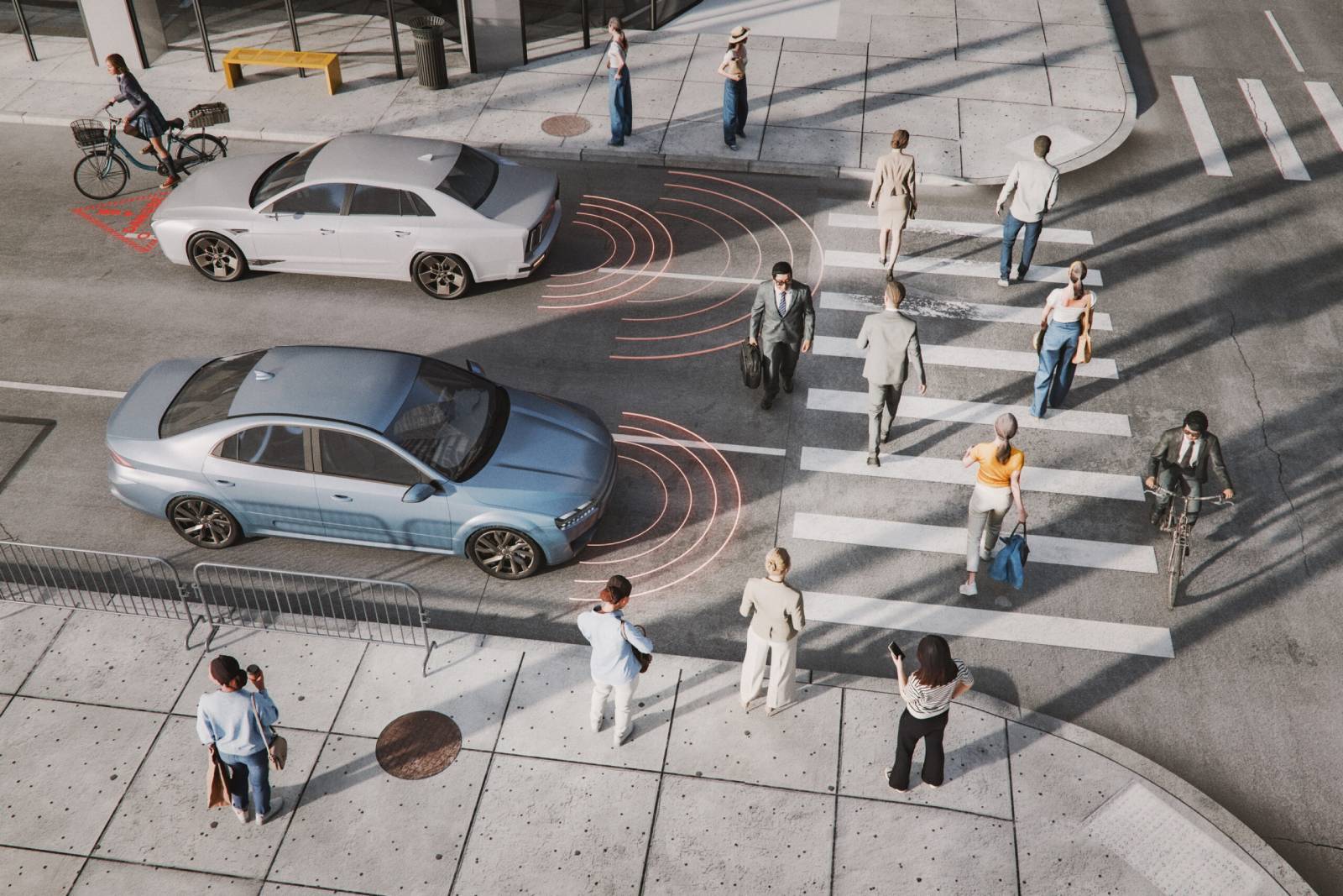 Question image: Which of the following is a recognised benefit of ADAS systems for vulnerable ro