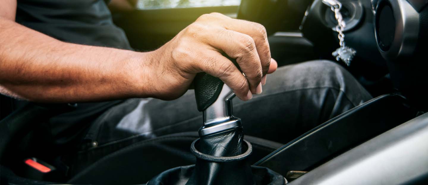 Question image: Which of these practices helps save fuel when changing gear?