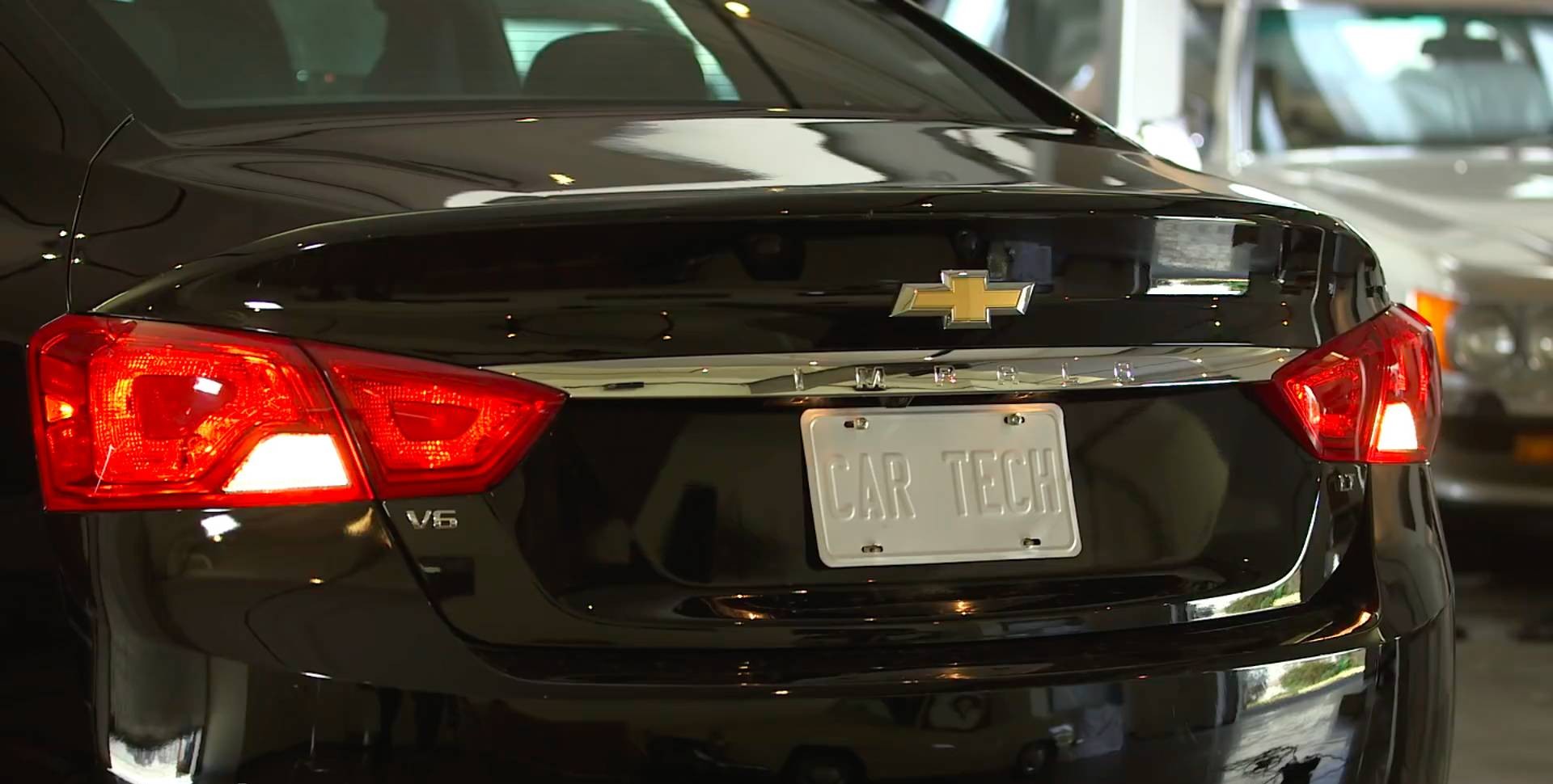 Question image: When does the reversing light come on?