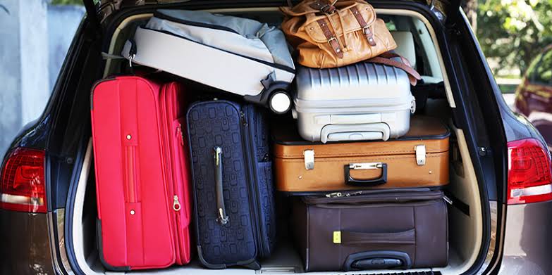 Question image: You are carrying a heavy load in the rear of the vehicle. How does this affect t
