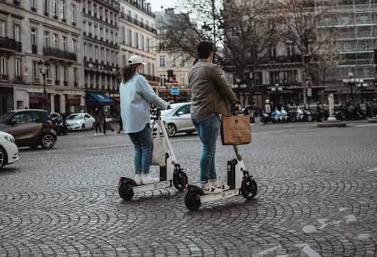 Question image: Where are personal mobility vehicles (PMVs), such as electric scooters, NOT allo