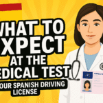 What to Expect at the Medical Test for Your Spanish Driving License